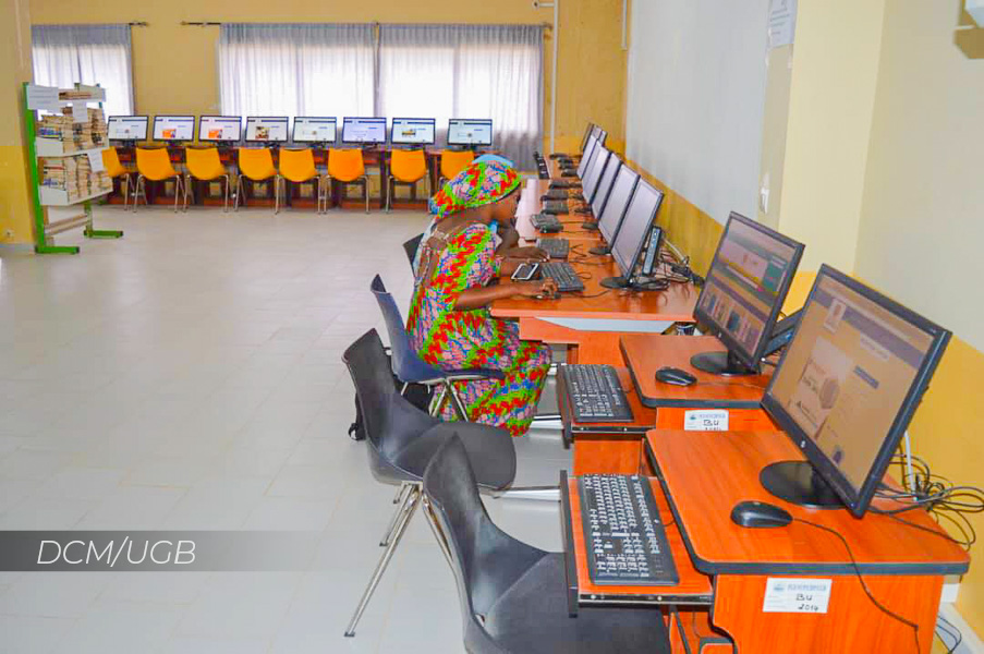 La Bibliothèque Centrale de l’UGB facilite l’accès des ressources en ligne.