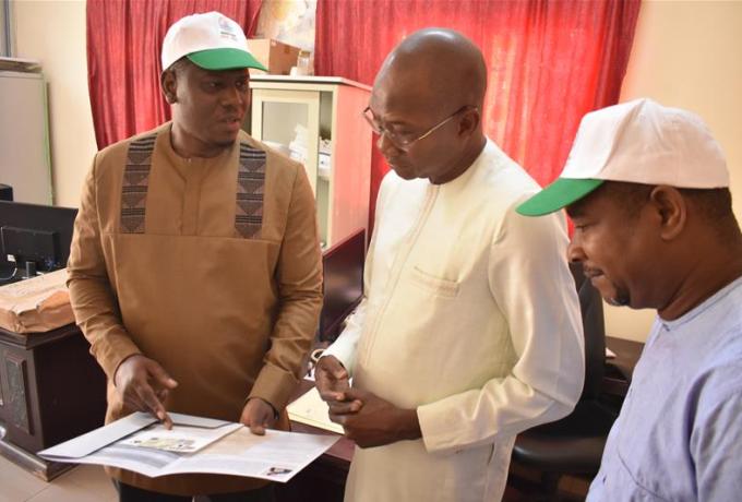 Visite de courtoisie du Recteur, Président du Conseil académique, Pr Magatte Ndiaye