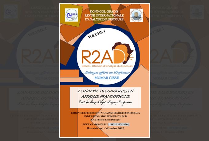 Prix R2AD Kalidou SY de la Meilleure Thèse d’Analyse du Discours africaine