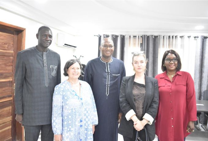 Une délégation de l’ambassade d’Autriche en visite à l’UGB.